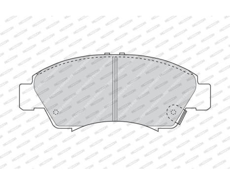Brake Pad Set, disc brake PREMIER ECO FRICTION FDB777 Ferodo, Image 3