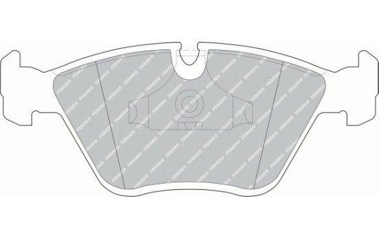 Brake Pad Set, disc brake PREMIER ECO FRICTION FDB779 Ferodo, Image 2