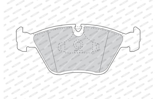 Brake Pad Set, disc brake PREMIER ECO FRICTION FDB779 Ferodo, Image 4