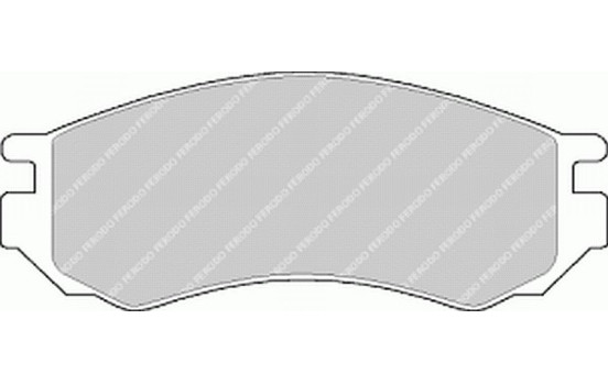 Brake Pad Set, disc brake PREMIER ECO FRICTION FDB788 Ferodo, Image 2