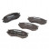 Brake Pad Set, disc brake PREMIER ECO FRICTION FDB788 Ferodo