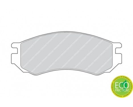 Brake Pad Set, disc brake PREMIER ECO FRICTION FDB788 Ferodo, Image 4