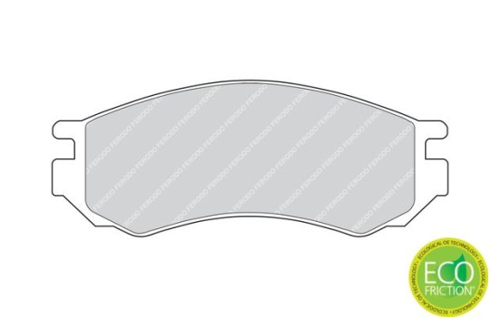 Brake Pad Set, disc brake PREMIER ECO FRICTION FDB788 Ferodo, Image 4
