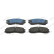 Brake Pad Set, disc brake PREMIER ECO FRICTION FDB789 Ferodo, Thumbnail 3