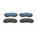 Brake Pad Set, disc brake PREMIER ECO FRICTION FDB789 Ferodo, Thumbnail 2
