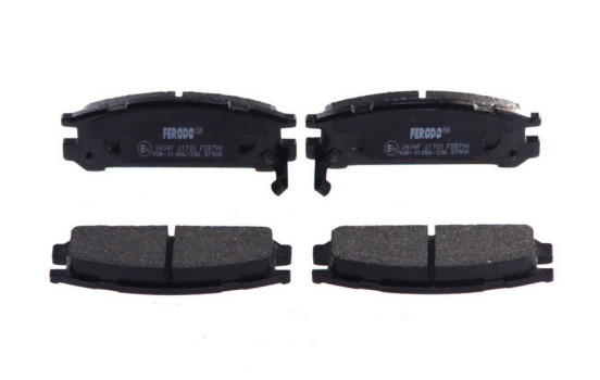 Brake Pad Set, disc brake PREMIER ECO FRICTION FDB790 Ferodo