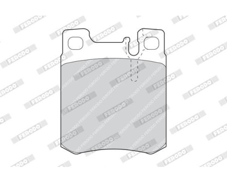 Brake Pad Set, disc brake PREMIER ECO FRICTION FDB799 Ferodo, Image 4