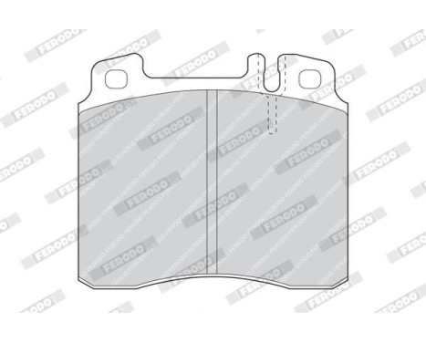 Brake Pad Set, disc brake PREMIER ECO FRICTION FDB800 Ferodo, Image 4