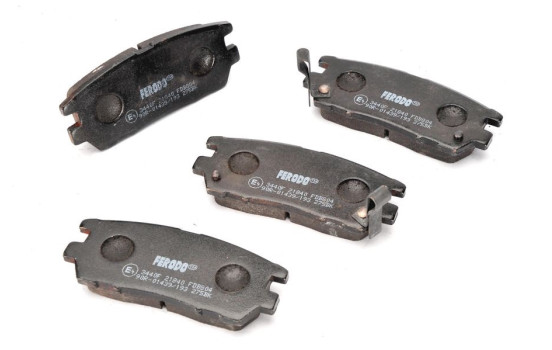 Brake Pad Set, disc brake PREMIER ECO FRICTION FDB804 Ferodo