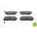 Brake Pad Set, disc brake PREMIER ECO FRICTION FDB804 Ferodo, Thumbnail 4