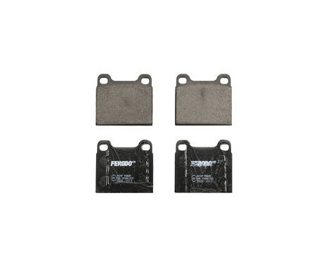 Brake Pad Set, disc brake PREMIER ECO FRICTION FDB809M Ferodo