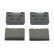 Brake Pad Set, disc brake PREMIER ECO FRICTION FDB809M Ferodo, Thumbnail 2