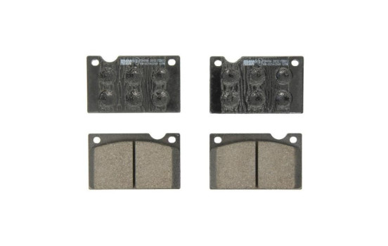 Brake Pad Set, disc brake PREMIER ECO FRICTION FDB813 Ferodo
