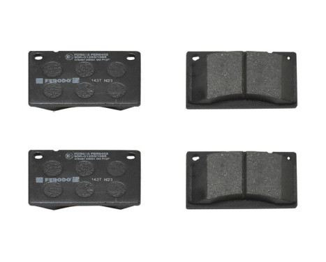 Brake Pad Set, disc brake PREMIER ECO FRICTION FDB813 Ferodo, Image 3