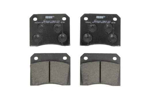 Brake Pad Set, disc brake PREMIER ECO FRICTION FDB815 Ferodo