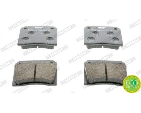 Brake Pad Set, disc brake PREMIER ECO FRICTION FDB815 Ferodo, Image 3