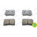 Brake Pad Set, disc brake PREMIER ECO FRICTION FDB815 Ferodo, Thumbnail 3