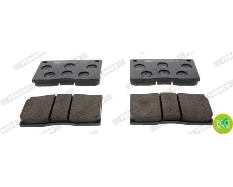 Brake Pad Set, disc brake PREMIER ECO FRICTION FDB817 Ferodo, Image 2