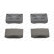 Brake Pad Set, disc brake PREMIER ECO FRICTION FDB818 Ferodo, Thumbnail 3