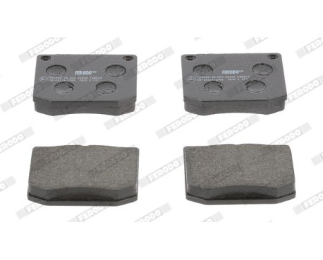 Brake Pad Set, disc brake PREMIER ECO FRICTION FDB818 Ferodo, Image 4