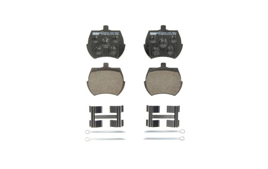 Brake Pad Set, disc brake PREMIER ECO FRICTION FDB824 Ferodo