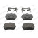 Brake Pad Set, disc brake PREMIER ECO FRICTION FDB824 Ferodo, Thumbnail 4