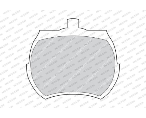 Brake Pad Set, disc brake PREMIER ECO FRICTION FDB824 Ferodo, Image 4