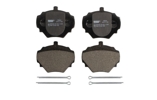 Brake Pad Set, disc brake PREMIER ECO FRICTION FDB844 Ferodo