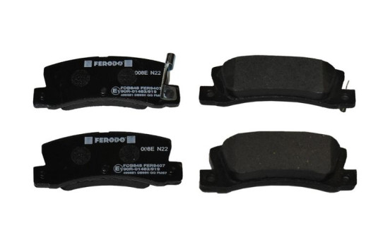 Brake Pad Set, disc brake PREMIER ECO FRICTION FDB848 Ferodo, Image 3