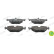 Brake Pad Set, disc brake PREMIER ECO FRICTION FDB850 Ferodo, Thumbnail 3