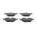 Brake Pad Set, disc brake PREMIER ECO FRICTION FDB850 Ferodo, Thumbnail 2