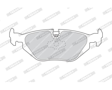 Brake Pad Set, disc brake PREMIER ECO FRICTION FDB850 Ferodo, Image 3