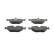 Brake Pad Set, disc brake PREMIER ECO FRICTION FDB850 Ferodo, Thumbnail 2