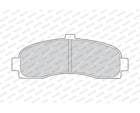 Brake Pad Set, disc brake PREMIER ECO FRICTION FDB859 Ferodo, Image 4