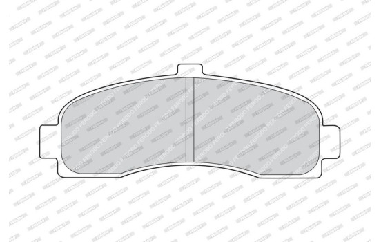 Brake Pad Set, disc brake PREMIER ECO FRICTION FDB859 Ferodo, Image 4