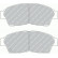 Brake Pad Set, disc brake PREMIER ECO FRICTION FDB867 Ferodo, Thumbnail 2