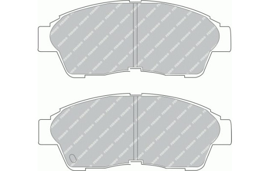 Brake Pad Set, disc brake PREMIER ECO FRICTION FDB867 Ferodo, Image 2