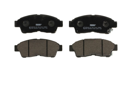 Brake Pad Set, disc brake PREMIER ECO FRICTION FDB867 Ferodo