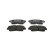 Brake Pad Set, disc brake PREMIER ECO FRICTION FDB867 Ferodo, Thumbnail 3