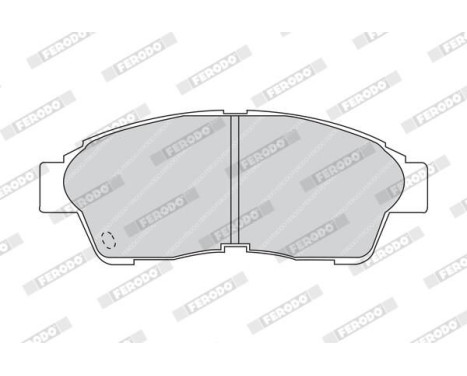 Brake Pad Set, disc brake PREMIER ECO FRICTION FDB867 Ferodo, Image 4
