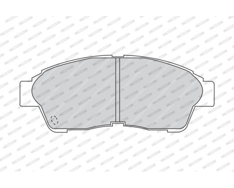 Brake Pad Set, disc brake PREMIER ECO FRICTION FDB867 Ferodo, Image 4