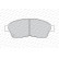 Brake Pad Set, disc brake PREMIER ECO FRICTION FDB867 Ferodo, Thumbnail 4