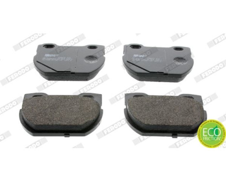 Brake Pad Set, disc brake PREMIER ECO FRICTION FDB872 Ferodo, Image 3
