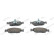 Brake Pad Set, disc brake PREMIER ECO FRICTION FDB876 Ferodo, Thumbnail 3