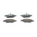Brake Pad Set, disc brake PREMIER ECO FRICTION FDB876 Ferodo, Thumbnail 2