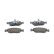 Brake Pad Set, disc brake PREMIER ECO FRICTION FDB876 Ferodo, Thumbnail 2
