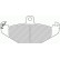 Brake Pad Set, disc brake PREMIER ECO FRICTION FDB878 Ferodo, Thumbnail 2
