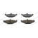 Brake Pad Set, disc brake PREMIER ECO FRICTION FDB878 Ferodo, Thumbnail 4