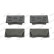 Brake Pad Set, disc brake PREMIER ECO FRICTION FDB9 Ferodo, Thumbnail 2