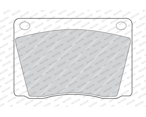Brake Pad Set, disc brake PREMIER ECO FRICTION FDB9 Ferodo, Image 2